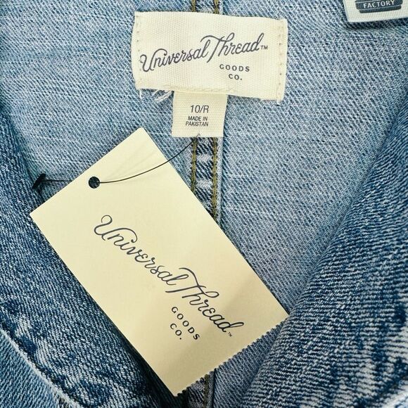 Universal Thread Denim Utility Jumpsuit - Size 10R - Picture 5 of 7
